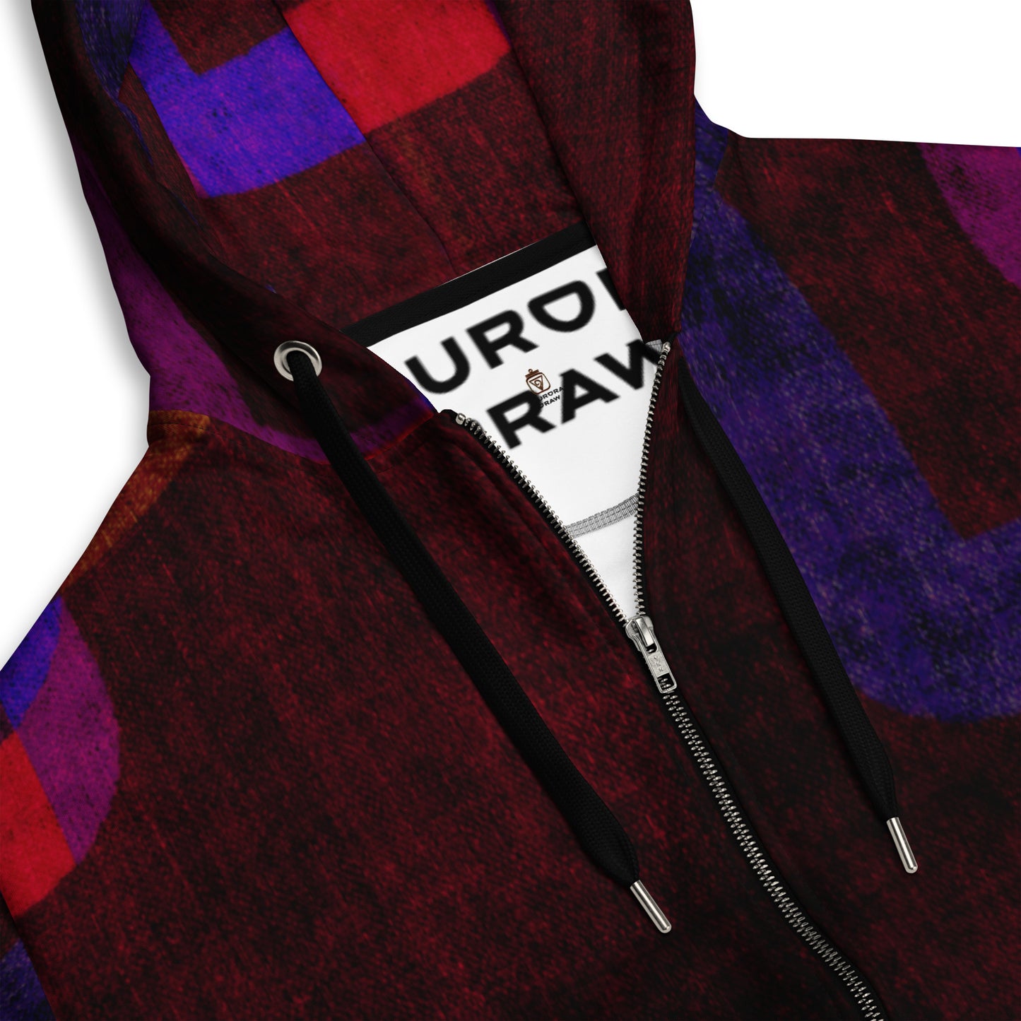 Sudadera con capucha y cremallera unisex